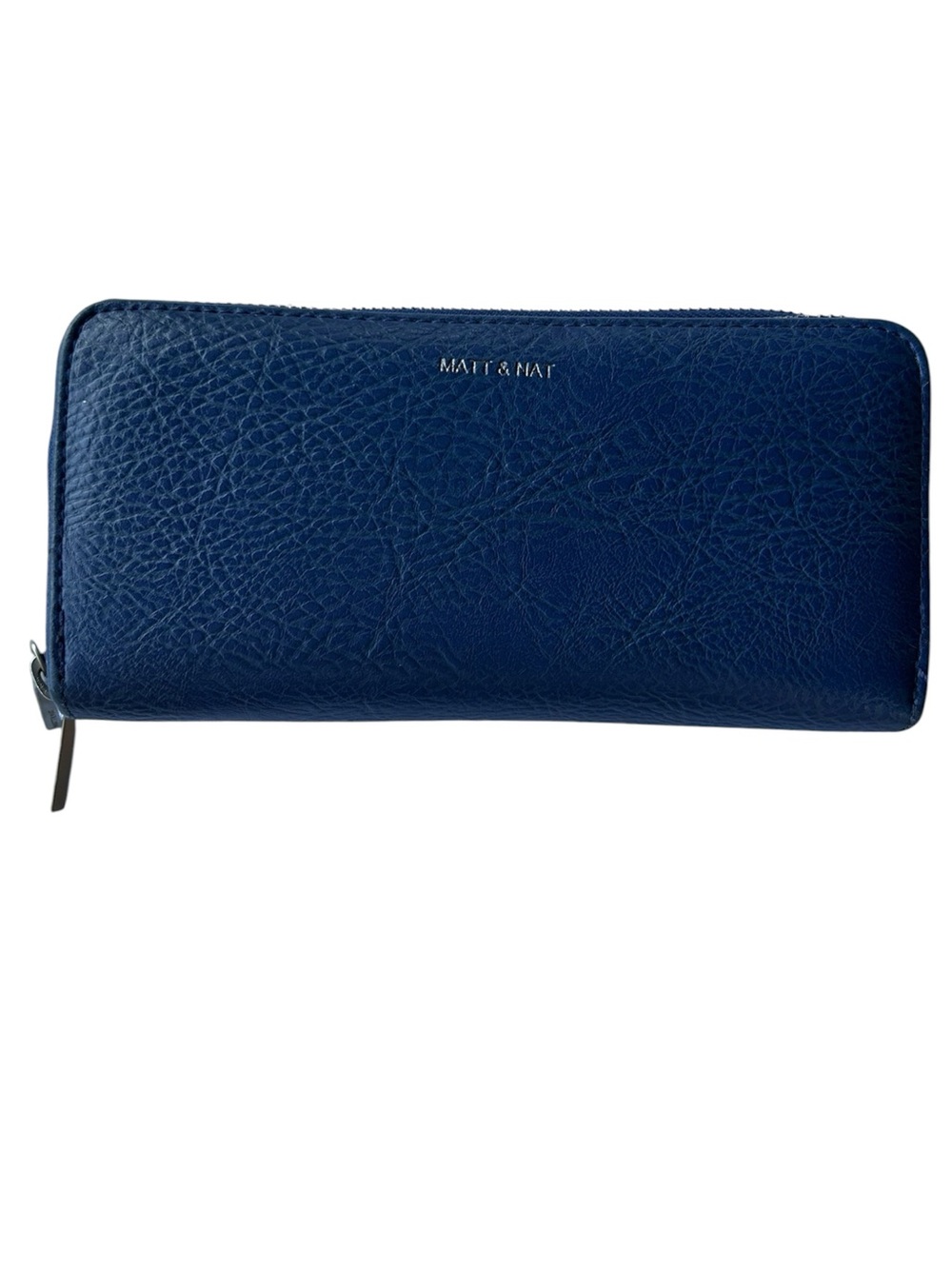 Matt & Nat Deep Blue Zip Wallet